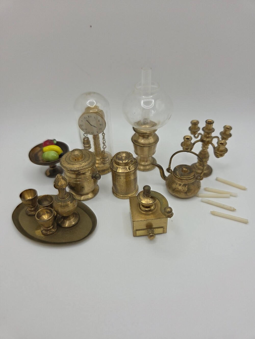 Lot Of Brass Miniatures Made In Holland